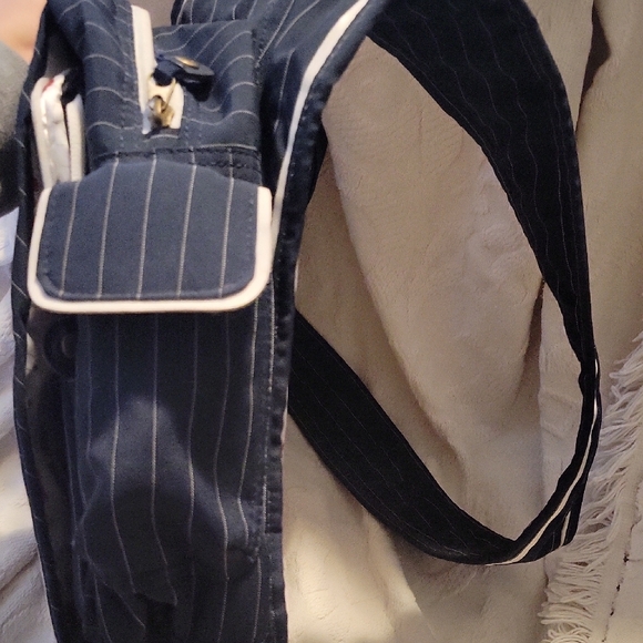 OGIO Navy Blue Striped Crossbody Bag - Picture 4 of 11